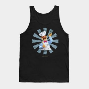 Swedish Chef Retro Japanese Muppets Tank Top